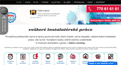 Desktop Screenshot of frydl-instalater.cz